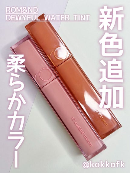 デュイフルウォーターティント/rom&nd/リップティントの人気ショート動画