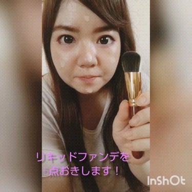 えりにゃん💖フォロバ💖 on LIPS 「リキッドファンデーションを塗るのにこのブラシは本当に良いです🙆..」（3枚目）