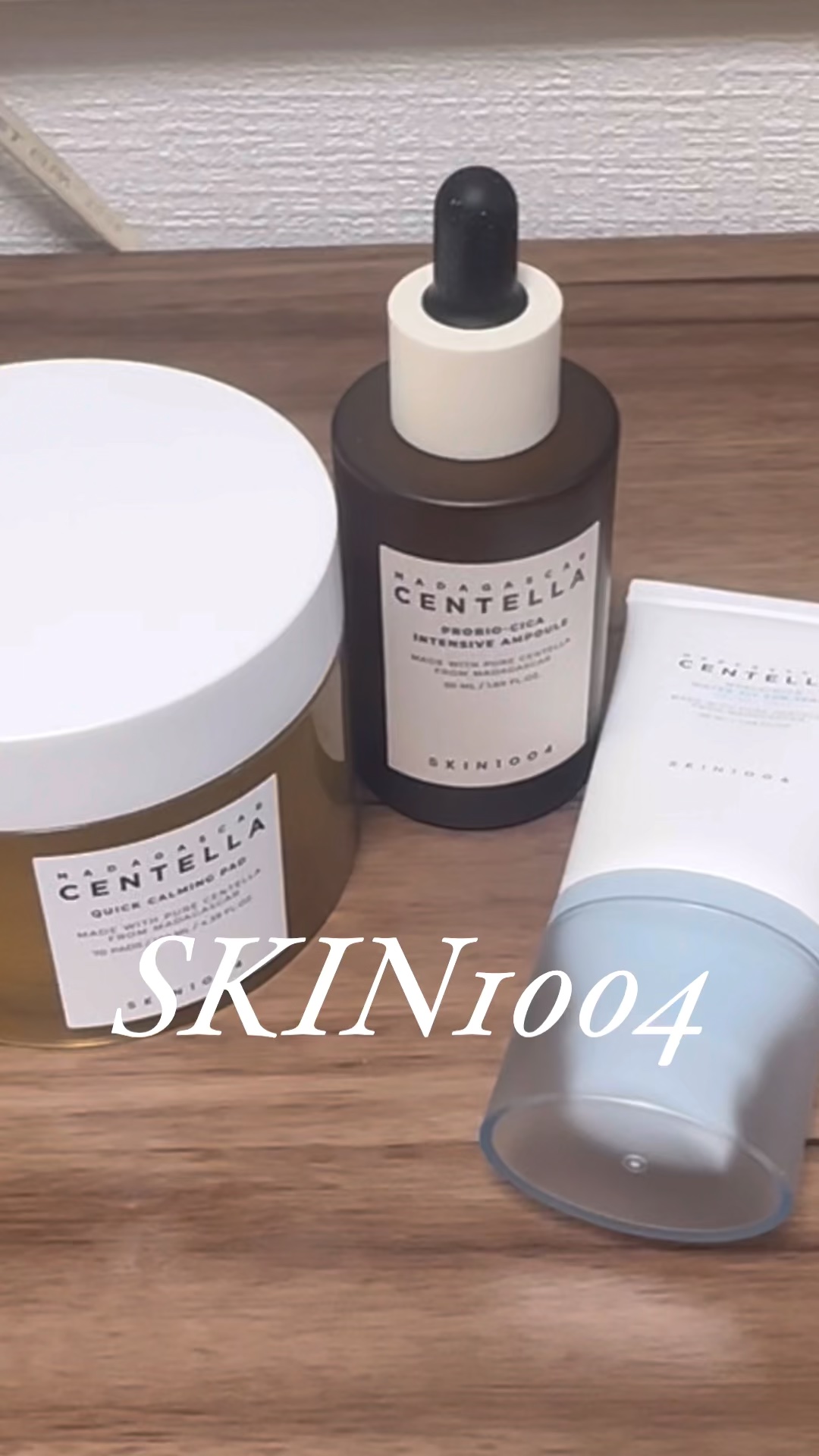 センテラ クイックカーミングパッド/SKIN1004/トナーパッドの人気ショート動画