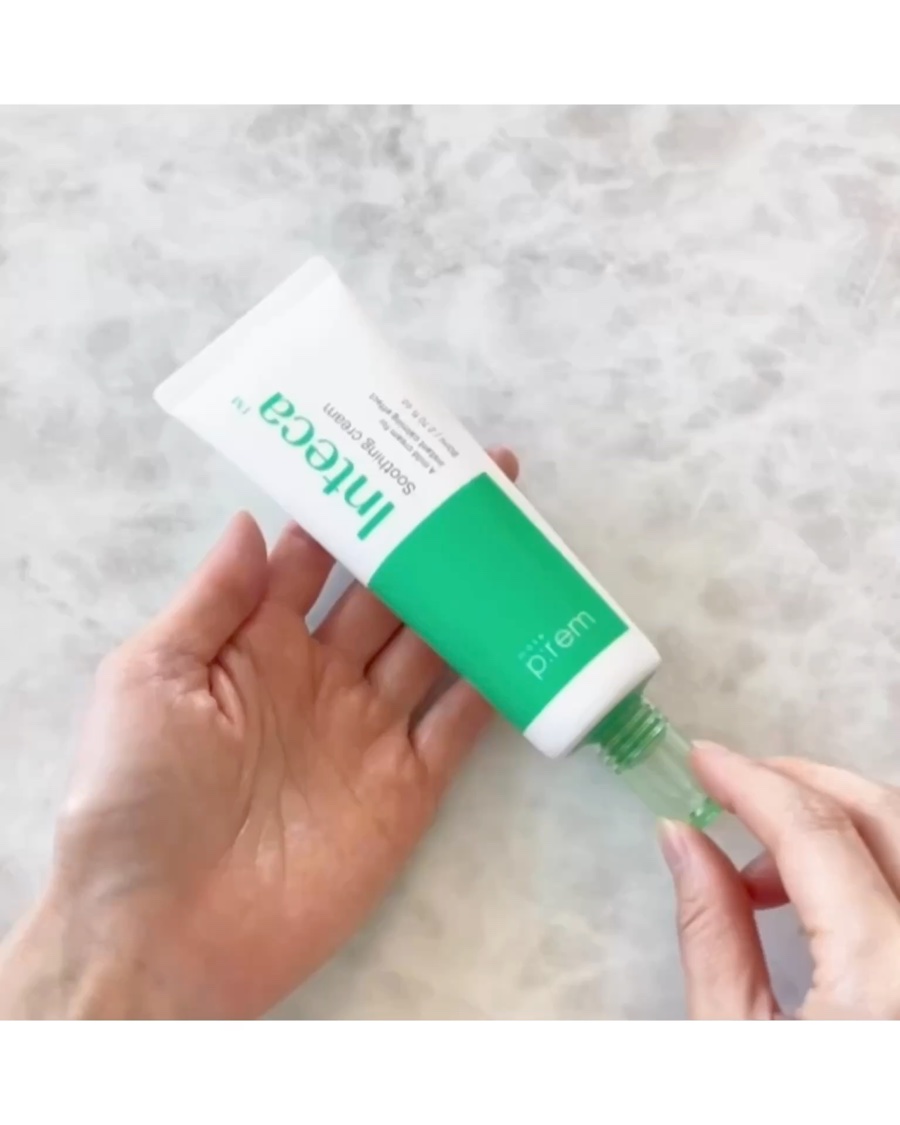 インテカ スージングクリーム/make prem/フェイスクリームを使ったクチコミ（2枚目）