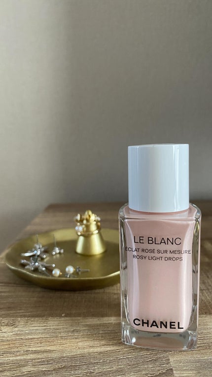 ル ブラン ロージー ドロップス/CHANEL/リキッドハイライトを使ったクチコミ(1枚目)