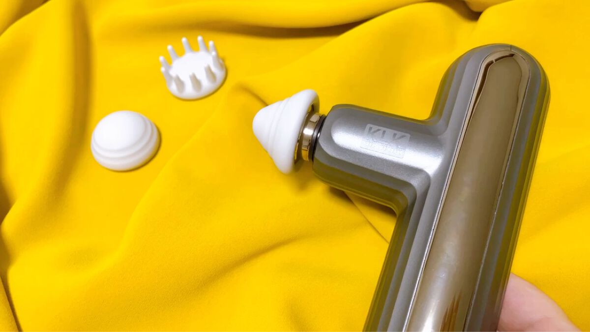 筋膜リリースガン/KLK/マッサージガンを使ったクチコミ（3枚目）