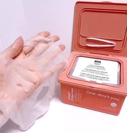 コラーゲン30daysマスク/One-day's you/シートマスク・パックを使ったクチコミ(1枚目)