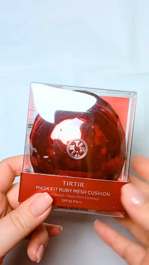 MASK FIT RUBY MESH CUSHION/TIRTIR(ティルティル)/クッションファンデーションを使ったクチコミ（1枚目）