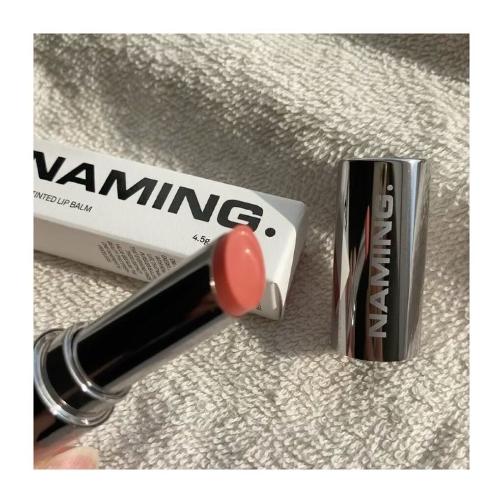 シアティンテッドリップバーム/NAMING./口紅を使ったクチコミ（3枚目）