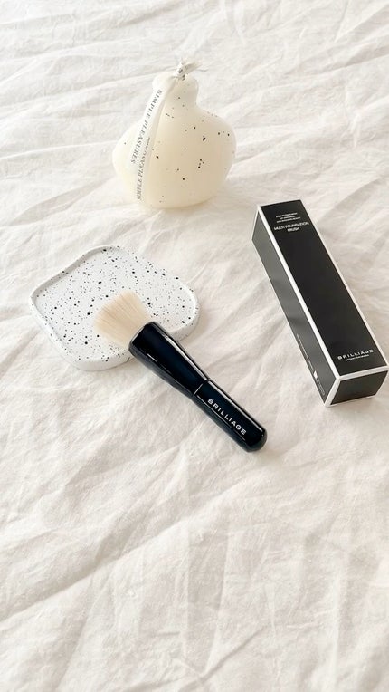 マルチファンデーションブラシ/ブリリアージュ/メイクブラシの人気ショート動画