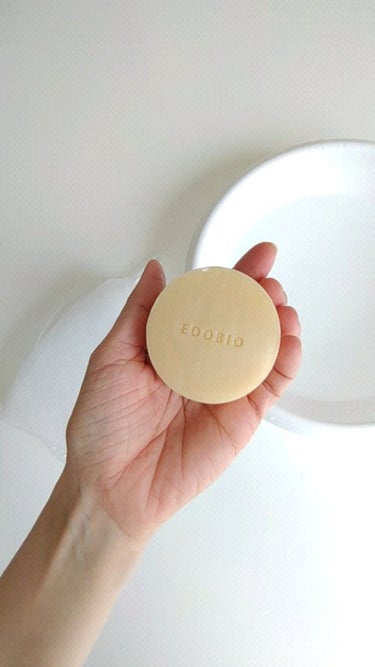 フローラディエンス モイスチャライジングスフレソープ/EDOBIO/洗顔石鹸を使ったクチコミ（1枚目）