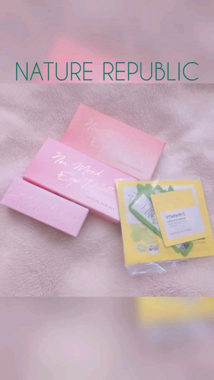 ニュームードアイパレット/ネイチャーリパブリック/アイシャドウパレットの人気ショート動画