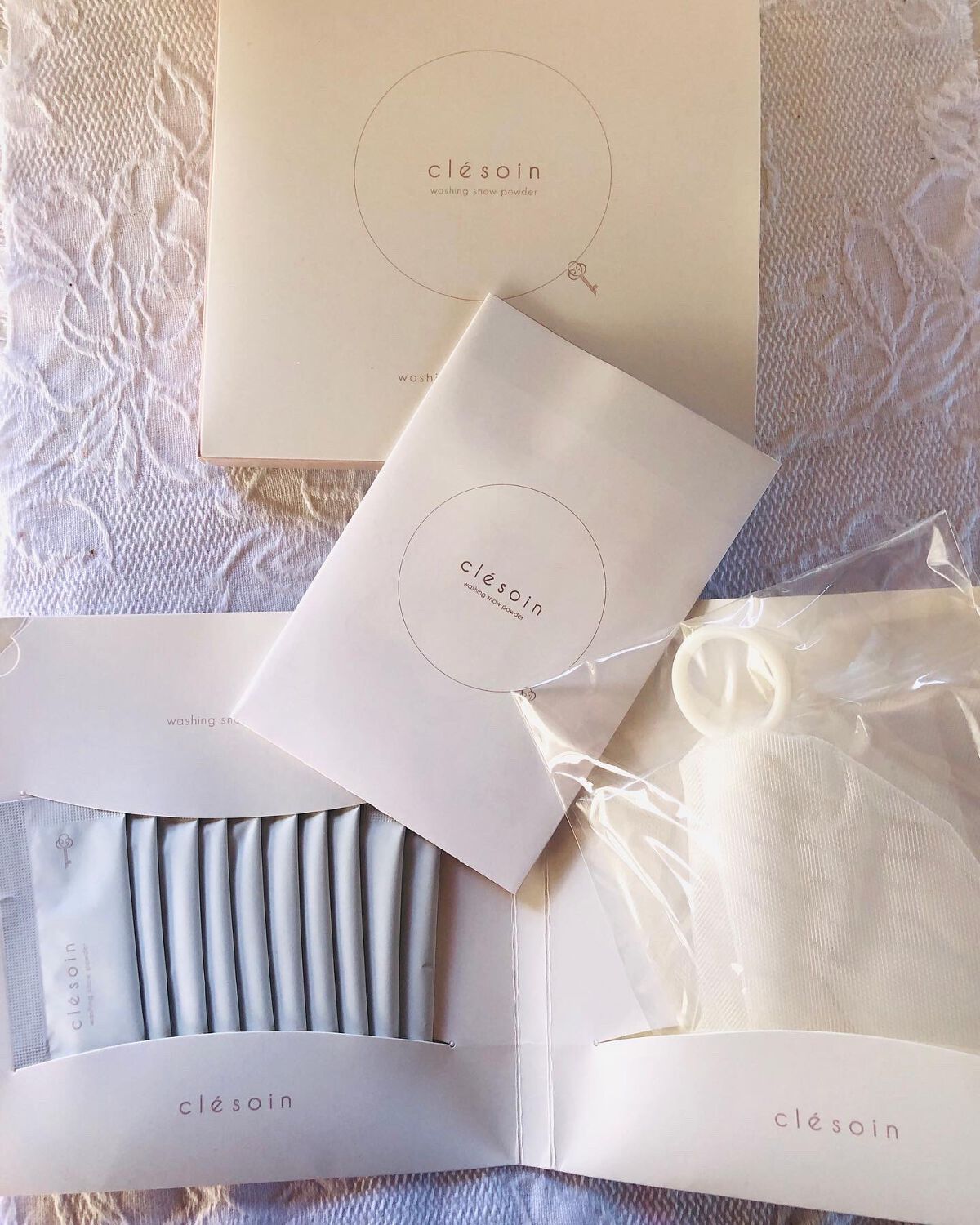 スノーパウダーウォッシュ　クレソワン/クレソワン/洗顔パウダーの動画クチコミ4つ目