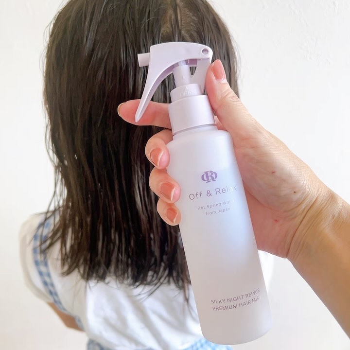 ORシルキーナイトリペアプレミアムヘアミスト/Off&Relax/ヘアミストを使ったクチコミ（3枚目）
