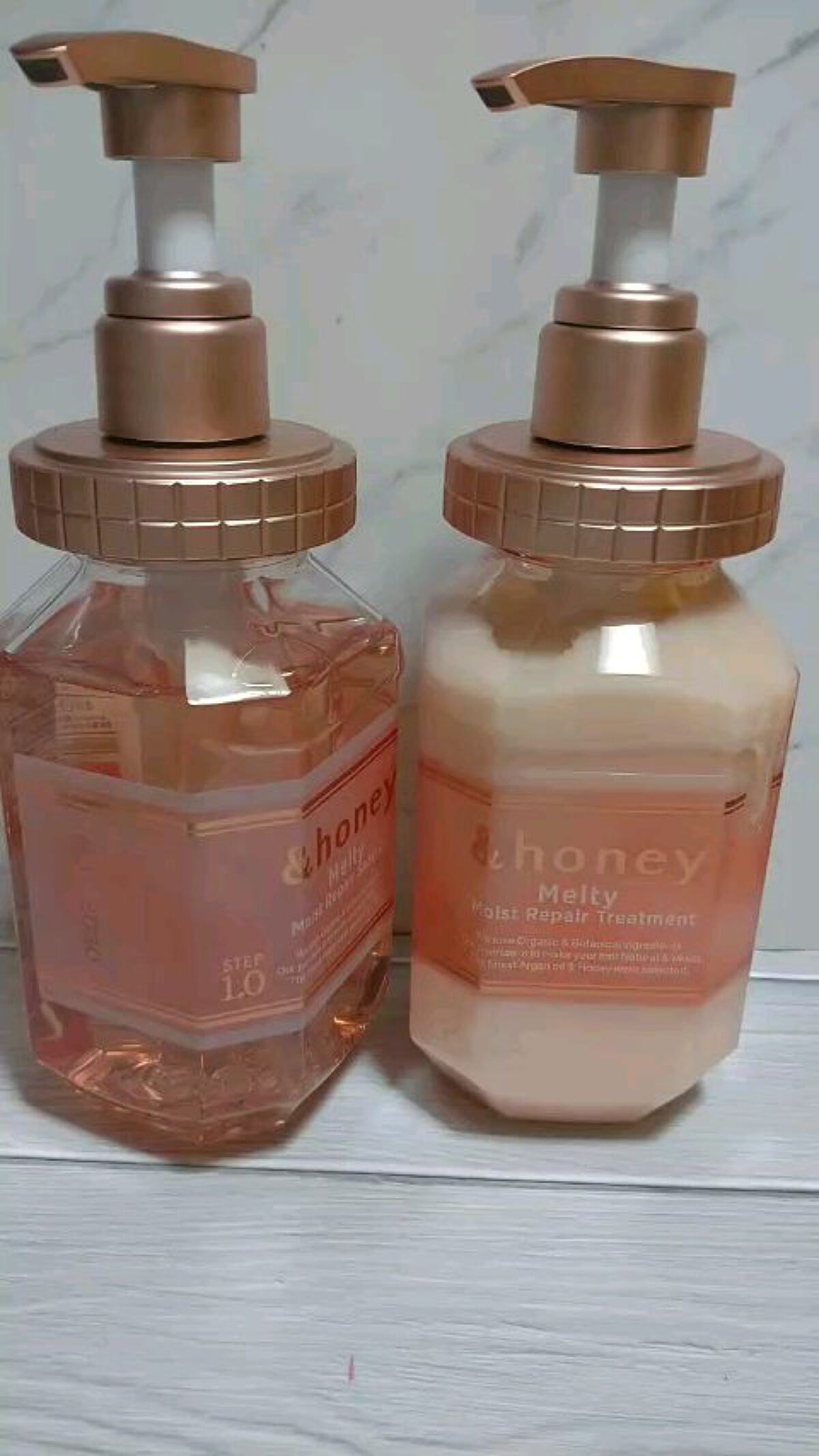 &honey Melty モイストリペア シャンプー1.0／モイストリペア ヘアトリートメント2.0/&honey/市販シャンプーの人気ショート動画