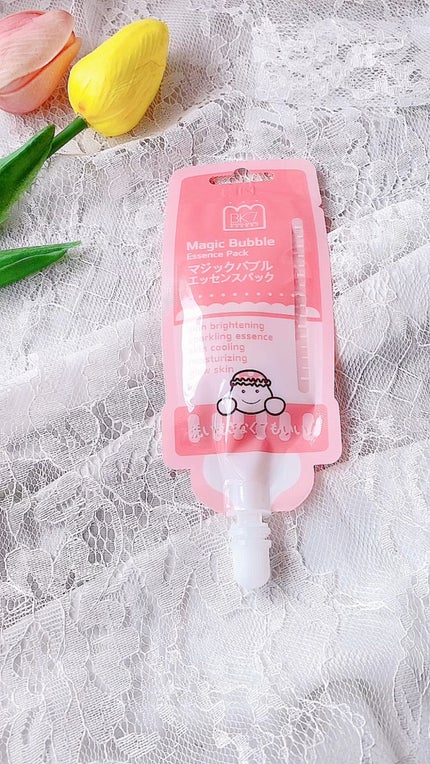 マジックバブルエッセンスパックMINI/BAKER7/シートマスク・パックの人気ショート動画