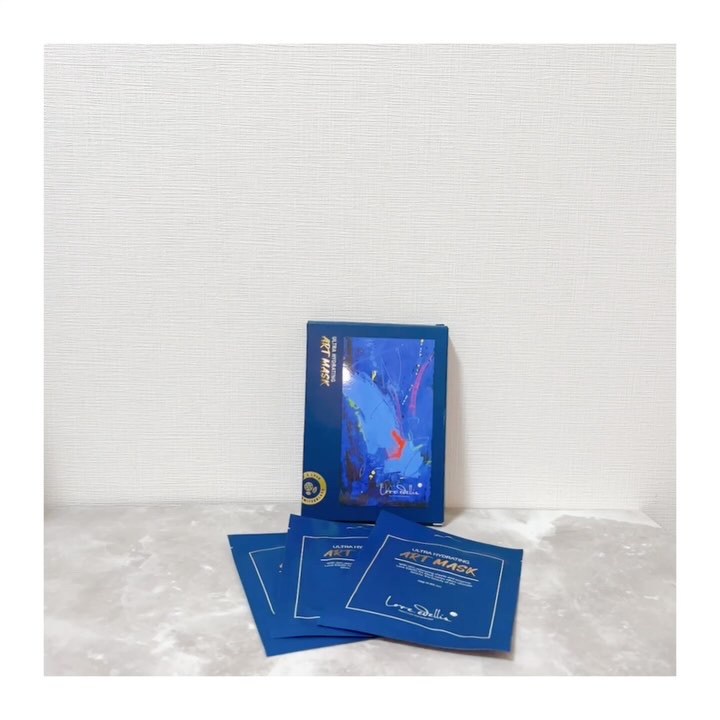 モイスチャー アートマスク/ラブエデリス/シートマスク・パックの動画クチコミ1つ目