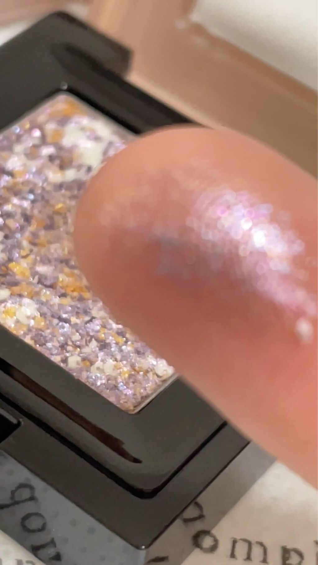 リシェ オーロラグリッター アイズ/Visée/ジェル・クリームアイシャドウを使ったクチコミ（3枚目）