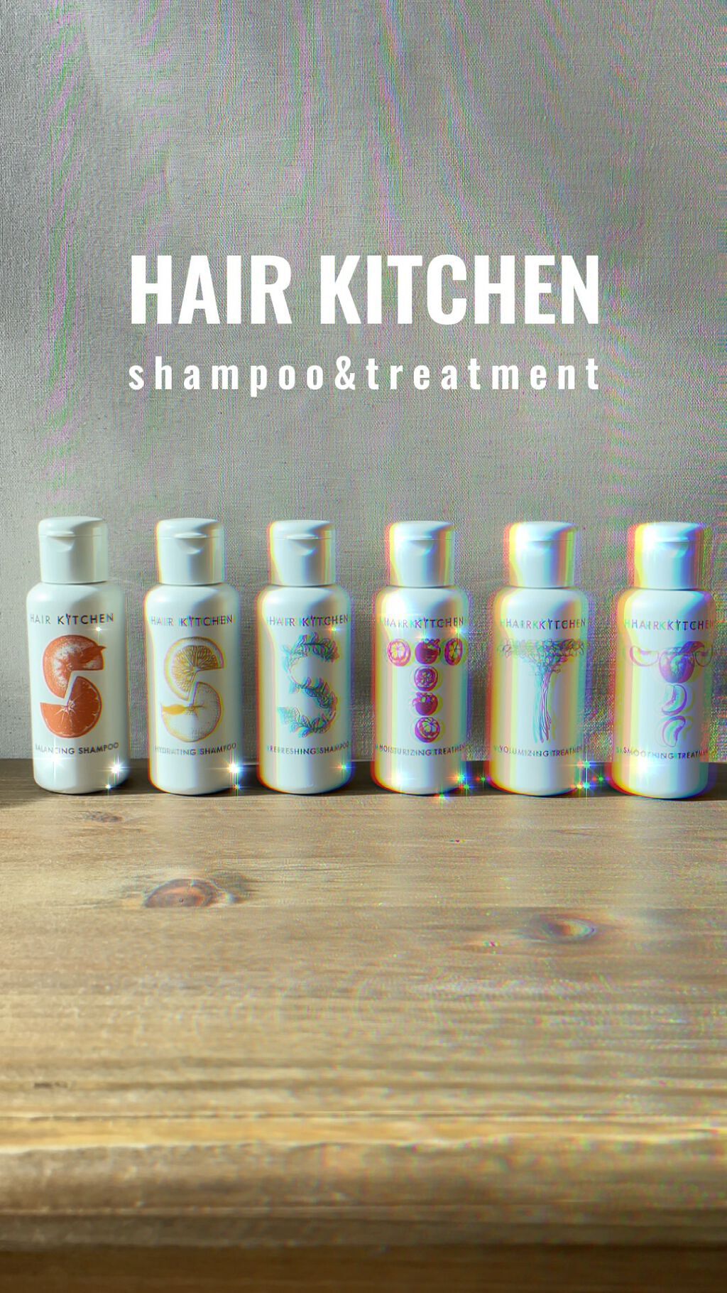 hairkitchen ホームケア ミニボトルセット/HAIR KITCHEN/サロンシャンプーを使ったクチコミ（1枚目）