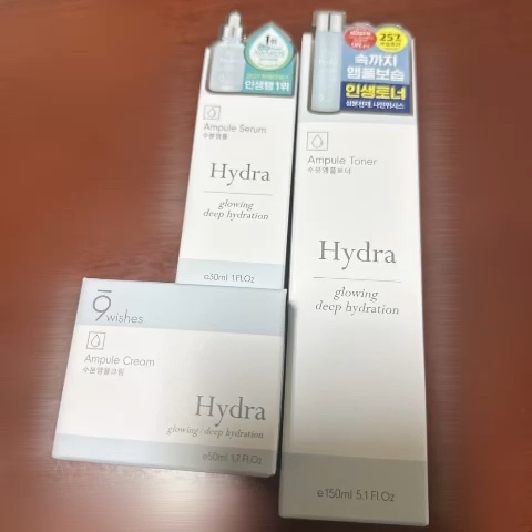 ハイドラアンプルトナー/9Wishes/化粧水を使ったクチコミ（1枚目）