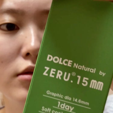 DOLCE Natural by ZERU 1day/ZERU/ワンデー（１DAY）カラコンを使ったクチコミ（3枚目）