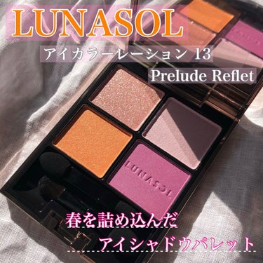 アイカラーレーション/LUNASOL/アイシャドウパレットを使ったクチコミ（1枚目）