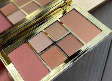 ソレイユ アイ アンド チーク パレット 01A プラージュ プリヴェ/TOM FORD BEAUTY/メイクアップキットを使ったクチコミ（2枚目）