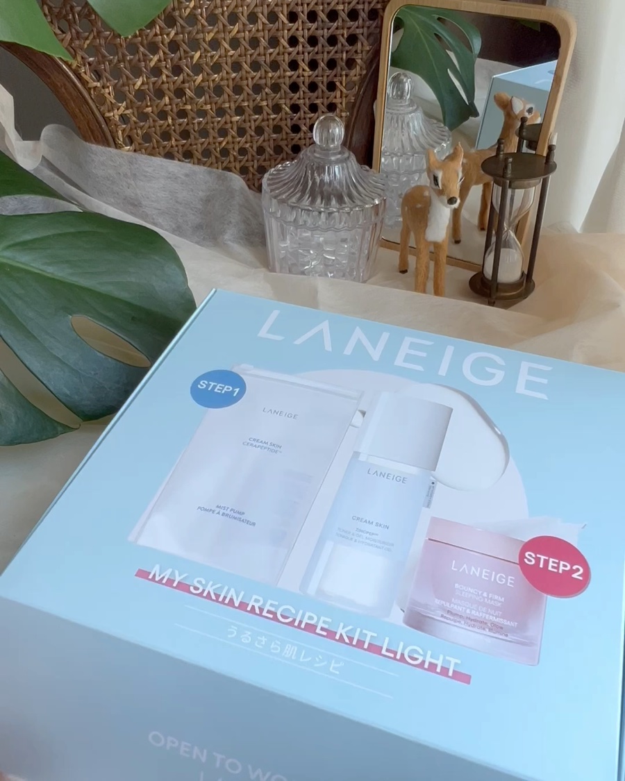 バウンシースリーピングマスク/LANEIGE/フェイスクリームを使ったクチコミ（3枚目）