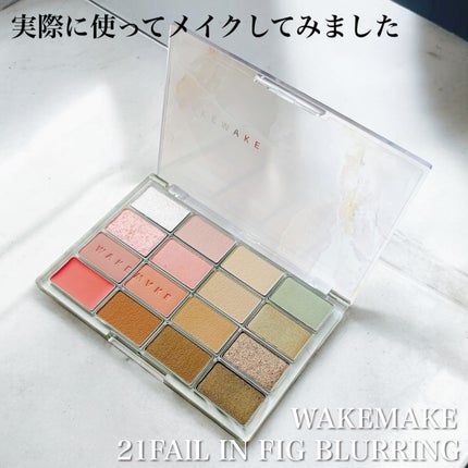 ソフトブラーリングアイパレット/wakemake/アイシャドウパレットの人気ショート動画