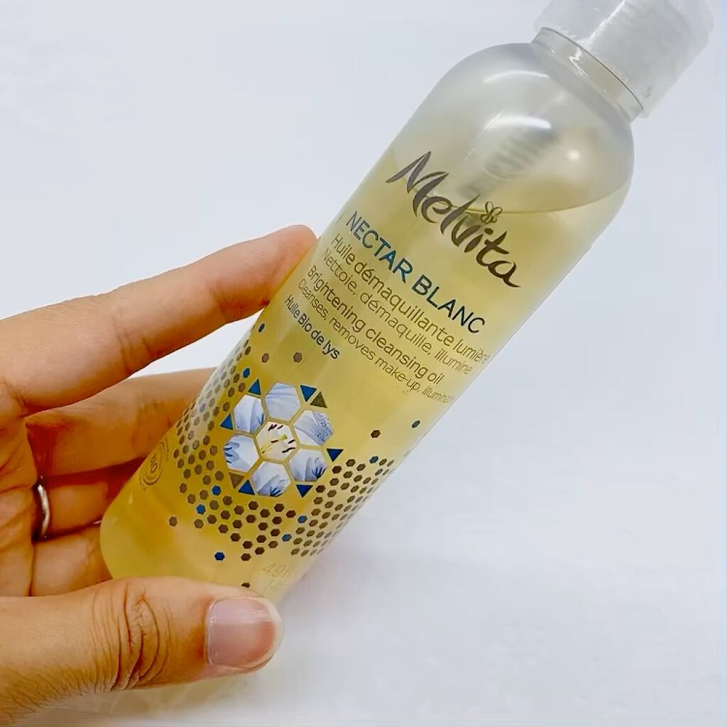 ネクターブラン クレンジングオイル /Melvita/オイルクレンジングを使ったクチコミ（3枚目）