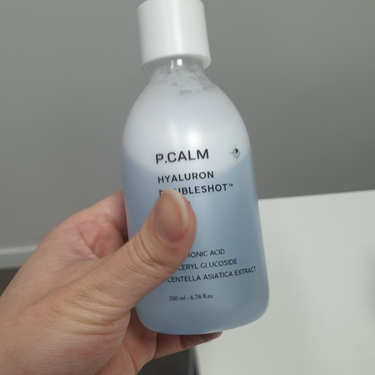 ヒアルロンダブルショットトナー/P.CALM/化粧水を使ったクチコミ（2枚目）