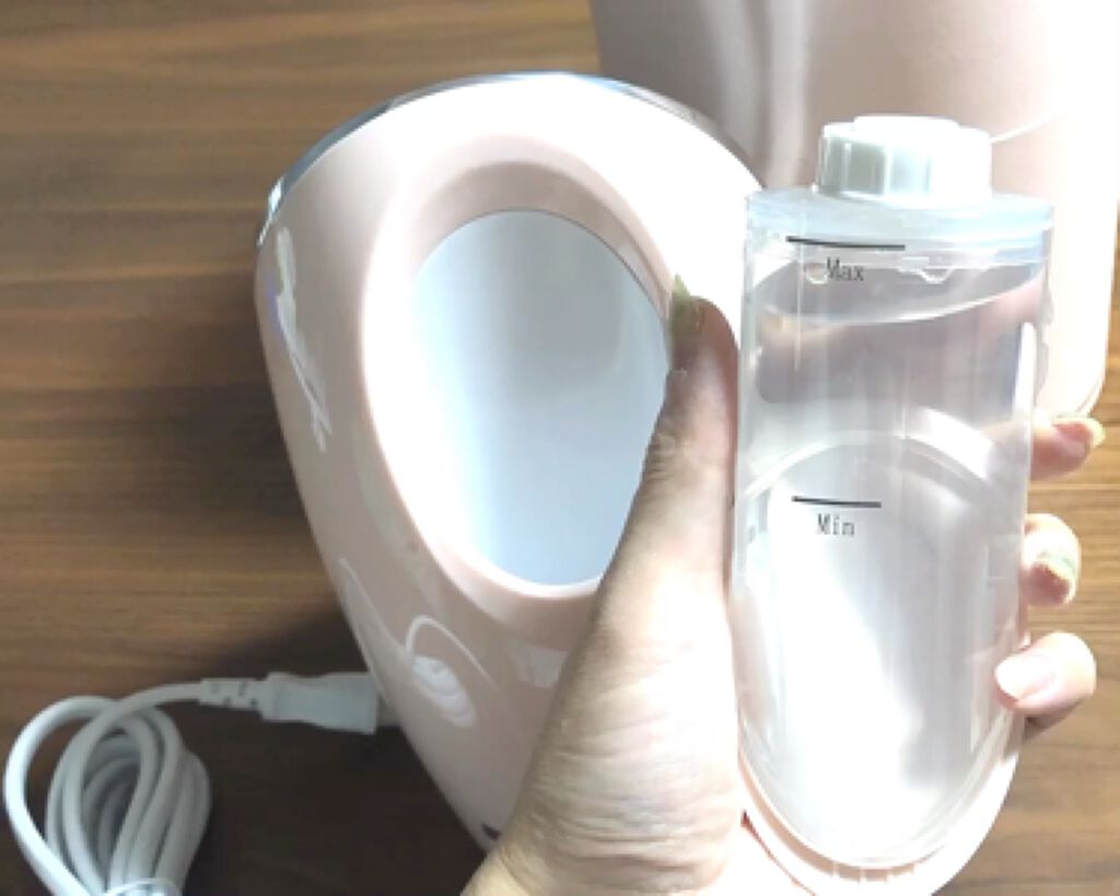 フェイシャル モイスト ナノスチーマー/SIMPLE MIND/美顔器・マッサージを使ったクチコミ（2枚目）