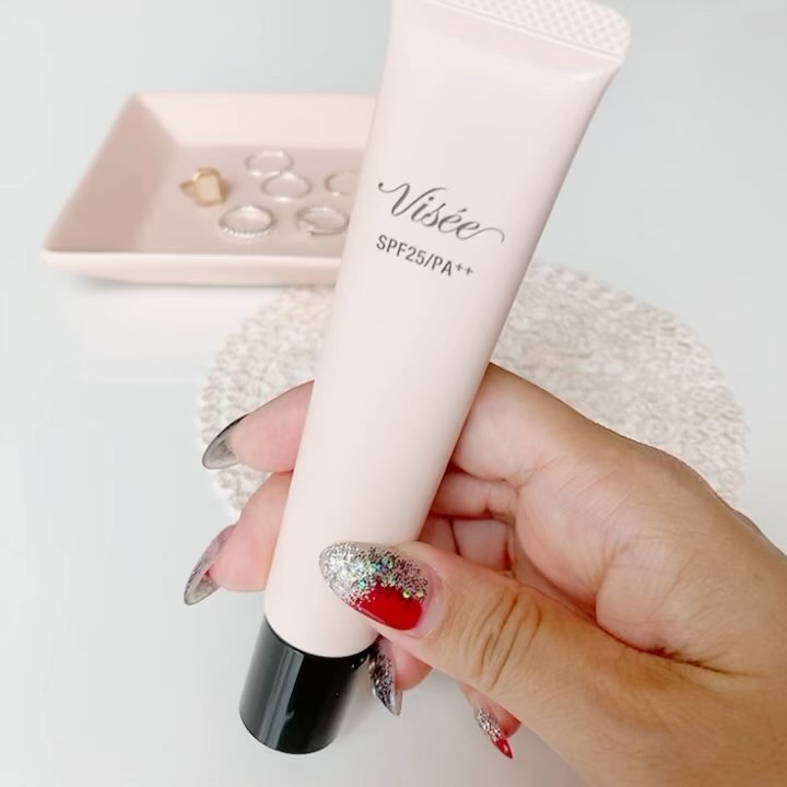 トーンアップ スキン デザイナー/Visée/化粧下地を使ったクチコミ（2枚目）