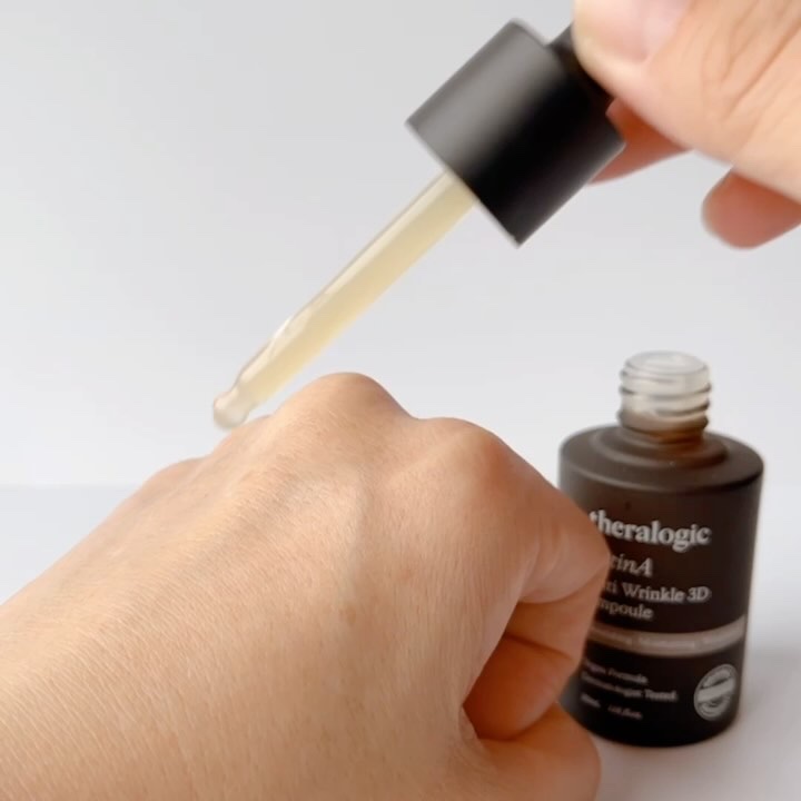 Retin A アンチ リンクル3Dアンプル/theralogic/美容液を使ったクチコミ（3枚目）