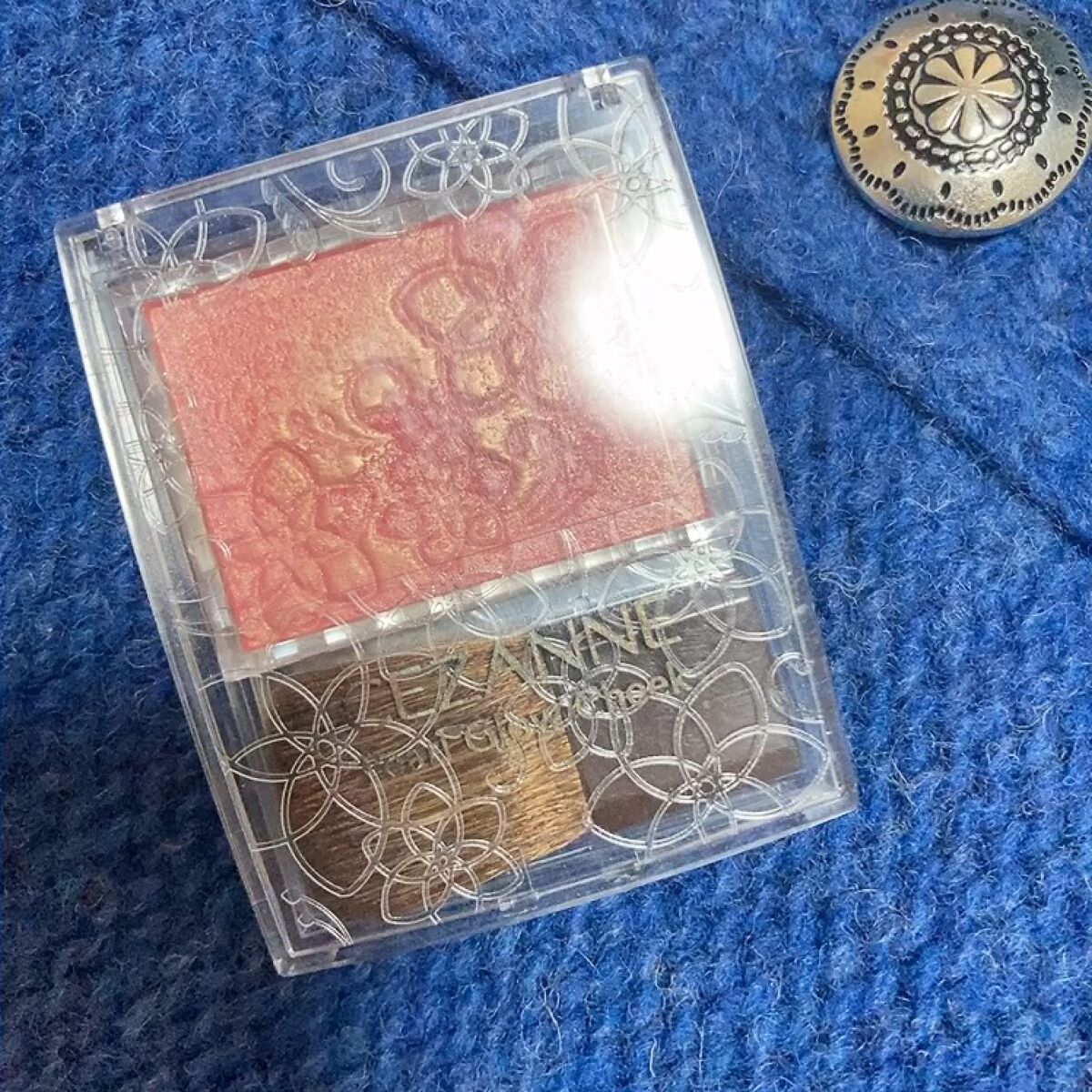 パールグロウチーク/CEZANNE/パウダーチークを使ったクチコミ（1枚目）