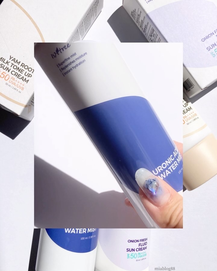 ヒアルロン酸 ウォーターミスト/Isntree/ミスト状化粧水の動画クチコミ5つ目