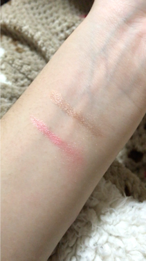 シャイニーアイシャドウ/DAISO/スティックアイシャドウを使ったクチコミ（2枚目）