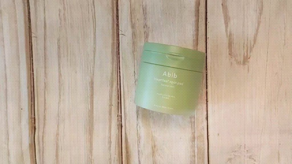 ドクダミカーミングタッチスポットパッド/Abib /トナーパッドを使ったクチコミ（1枚目）