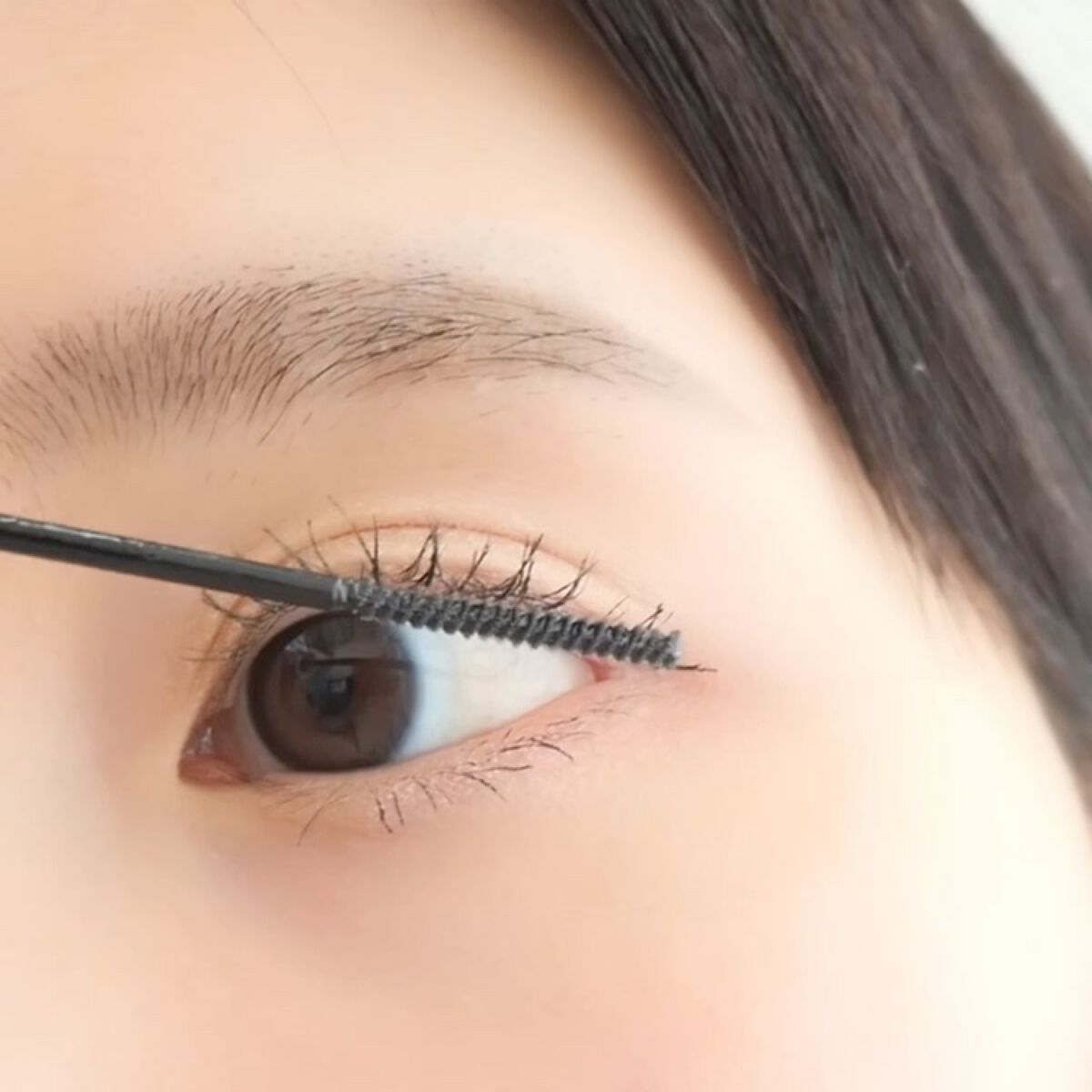 インスパイアスキニーカーリングマスカラ/mude./マスカラを使ったクチコミ（3枚目）