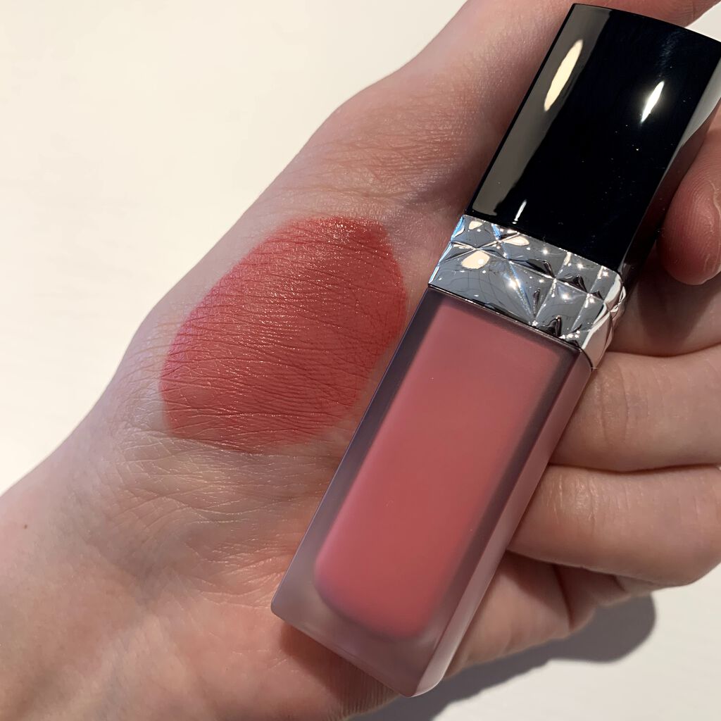 ルージュ ディオール フォーエヴァー リキッド/Dior/口紅を使ったクチコミ（3枚目）