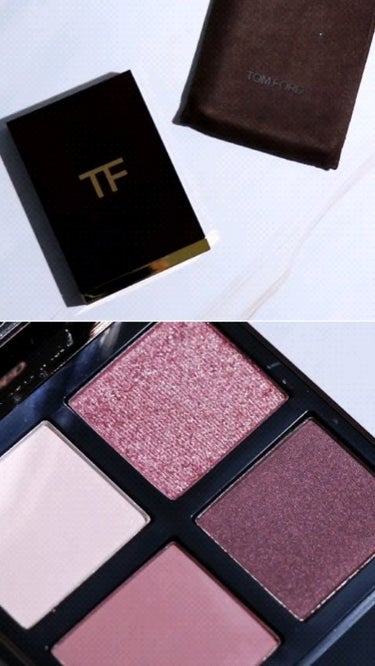 TOM FORD BEAUTY
アイ カラー クォード 030 インソレント ローズ

パレットの見た目ほど発色が強すぎず、
柔らかなくすみピンクが美しいパレットでした♡

#アイカラークォード
#イン