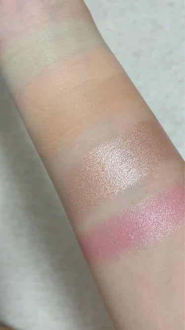 UR GLAM　FACE GLOSS STICK/U R GLAM/ジェル・クリームチークを使ったクチコミ（6枚目）