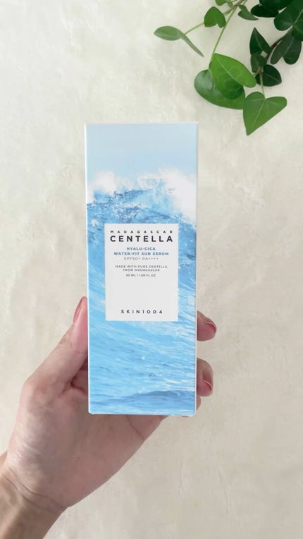 ヒアルーシカ ウォーターフィット サンセラム/SKIN1004/日焼け止めローションの人気ショート動画