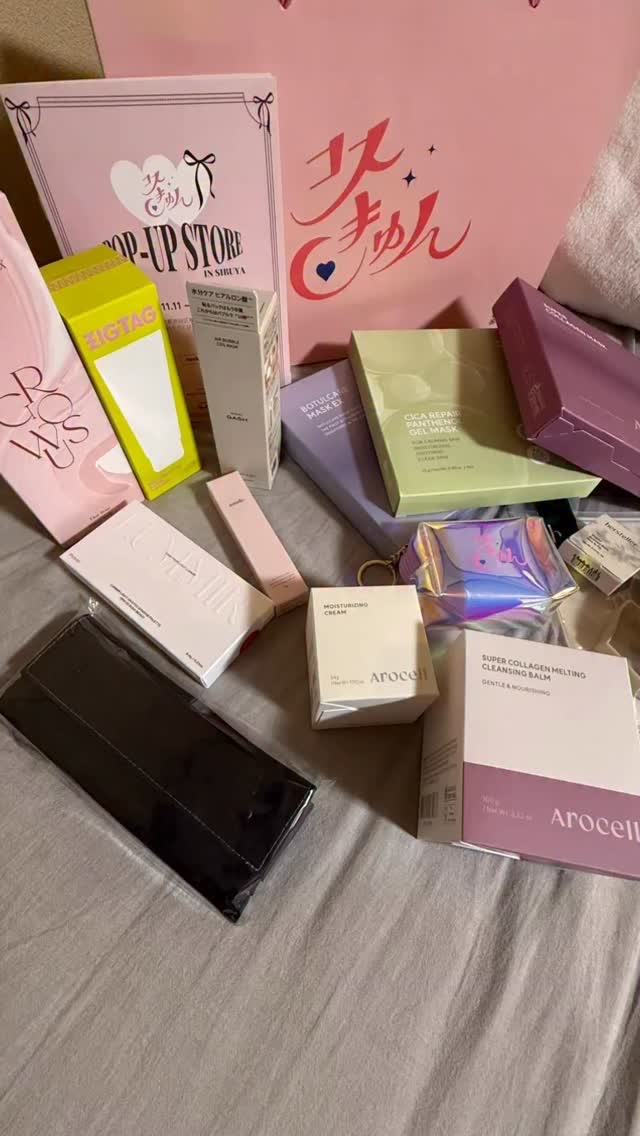 今日からスタンプラリー開始だよ✴︎ 会場：渋谷モディ1F「#コスきゅん」POPUP 期間：11/11〜11/17

私のおすすめをカテゴリー別に紹介するね♡

■ スキンケア（洗顔・フェイス） • GASH #ガッシュ @ gash__of