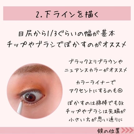 ラスティング ジェルアイライナー/DECORTÉ/ジェルアイライナーを使ったクチコミ(6枚目)