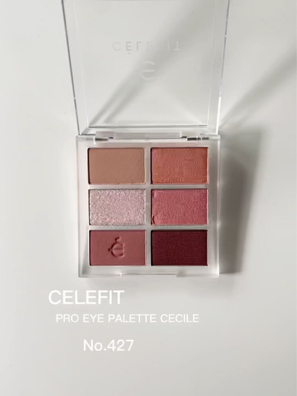 プロアイシャドウパレットセシル/CELEFIT/アイシャドウパレットを使ったクチコミ（2枚目）