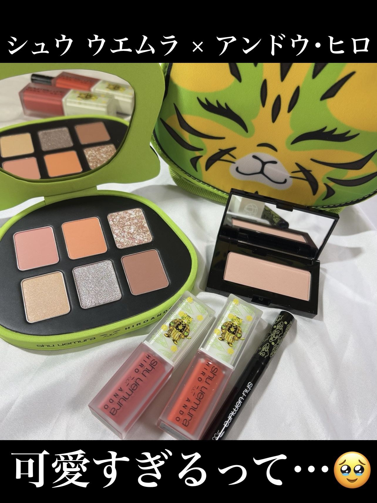 ストリート ブリング アイパレット（シュウ ウエムラ × アンドウ・ヒロ）/shu uemura/パウダーアイシャドウを使ったクチコミ（1枚目）