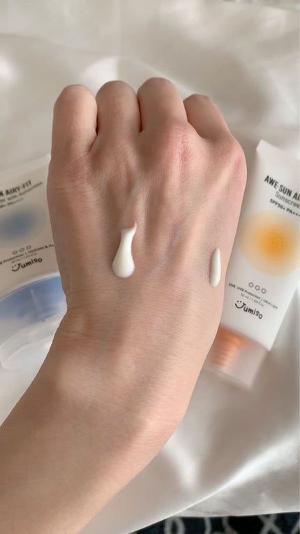 AWE・SUN AIRY-FIT Daily Moisurizer With Sunscreen/JUMISO/日焼け止めクリームを使ったクチコミ(9枚目)