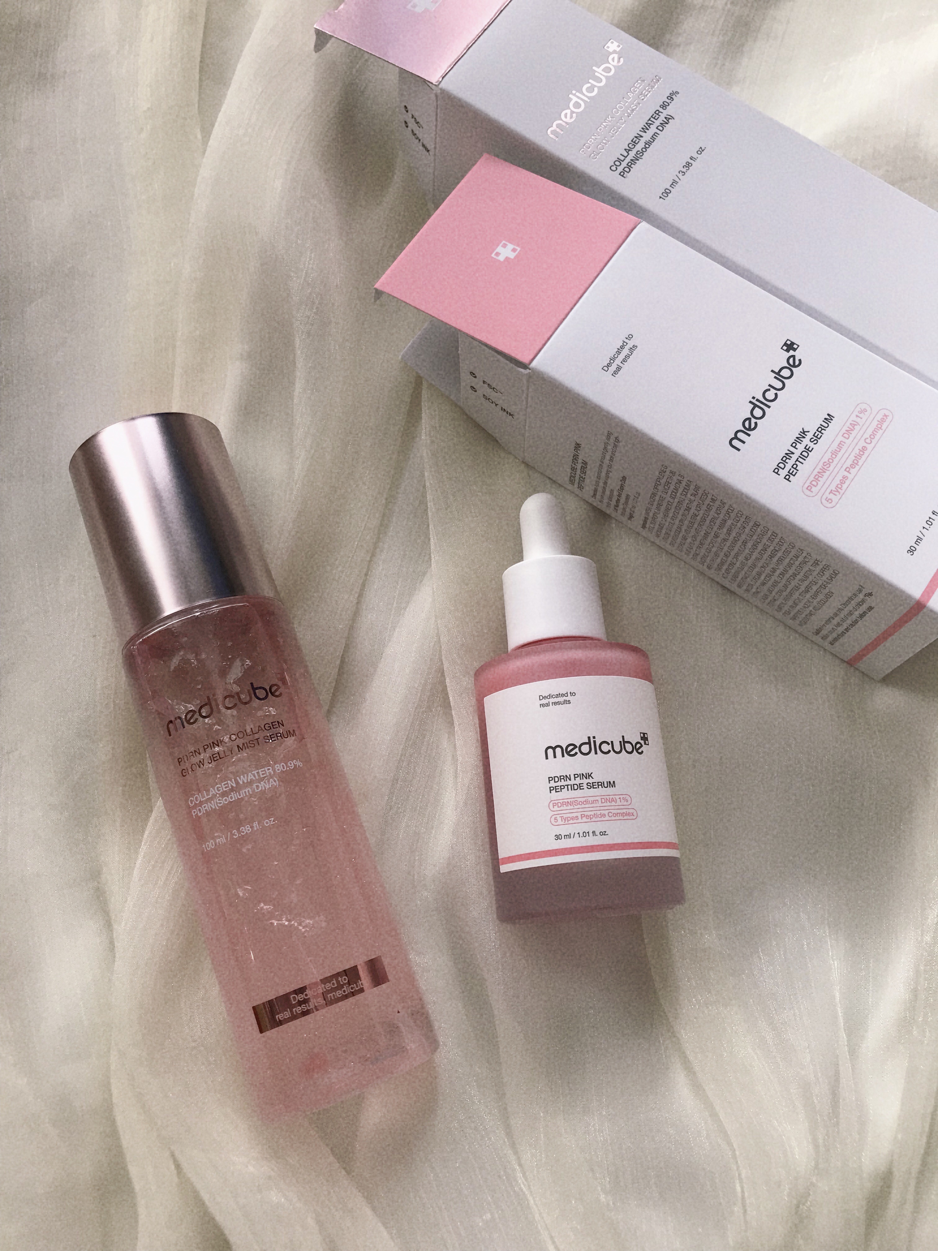 PDRNピンクセラムミスト/MEDICUBE/美容液の人気ショート動画