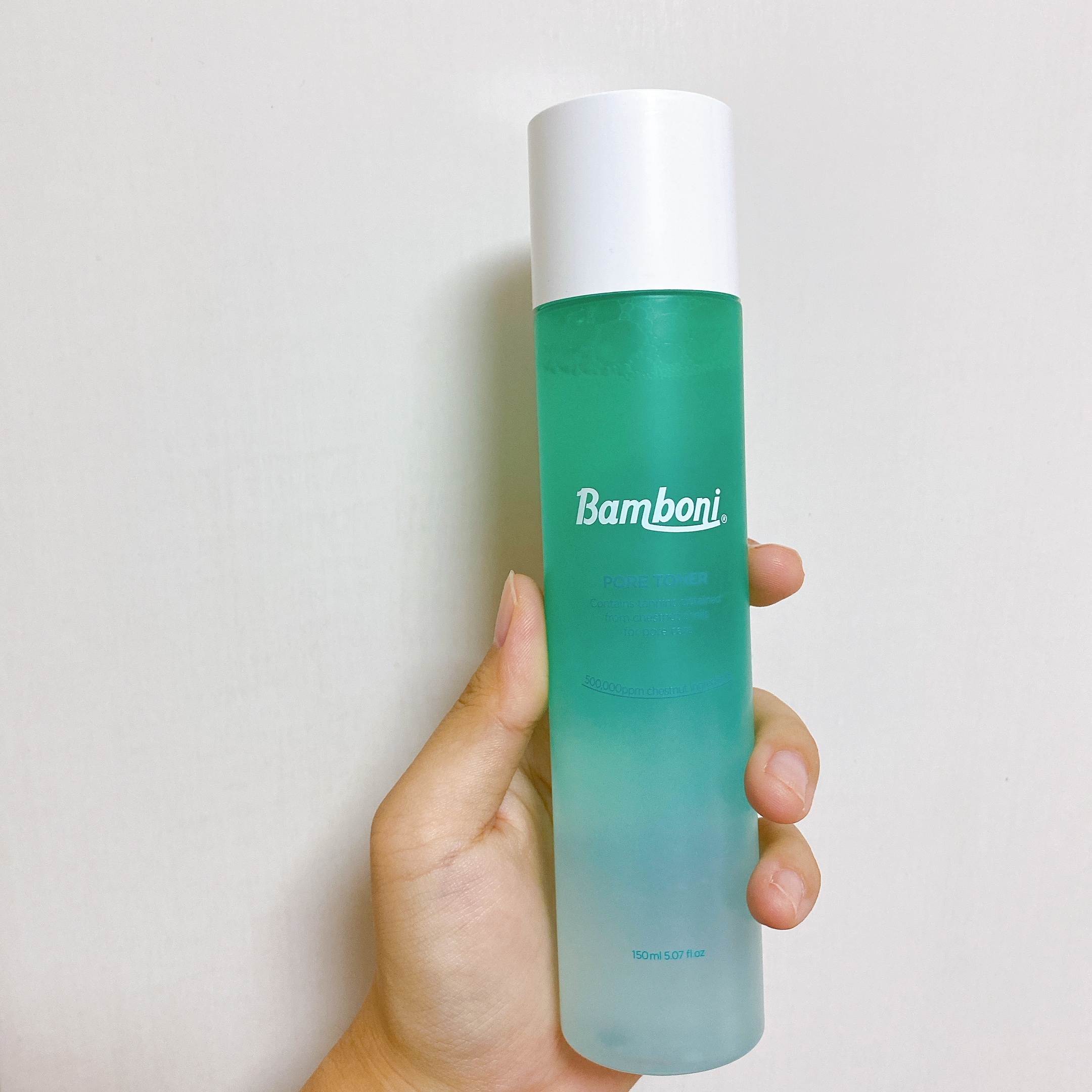 ポア トナー/Bamboni/化粧水の動画クチコミ3つ目