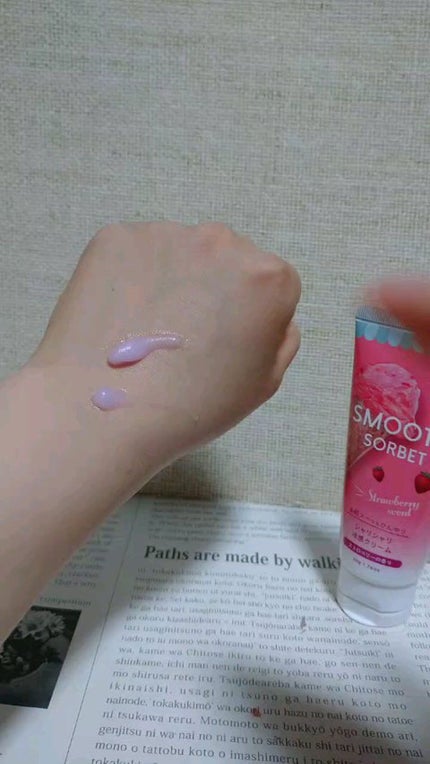 スムースソルベ ストロベリー/DAISO/ボディクリームの人気ショート動画