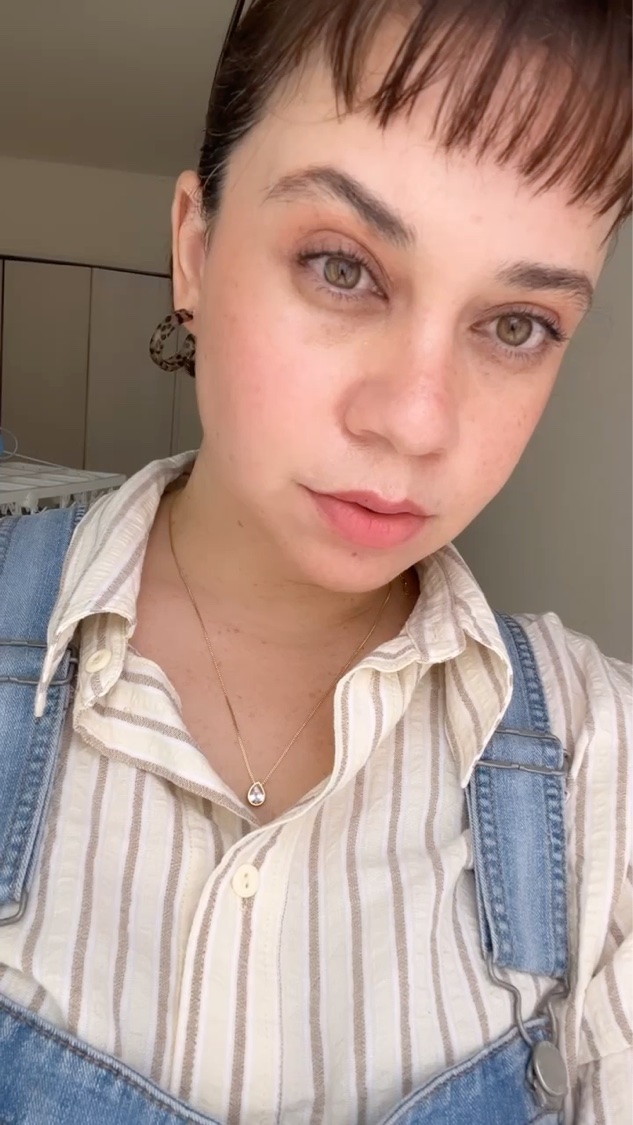 リップアンドチーク ブラーリープリンポット/fwee/口紅を使ったクチコミ（3枚目）