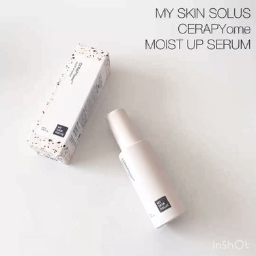 CERAPYome Moist Up Serum/my skin solus/美容液の動画クチコミ2つ目