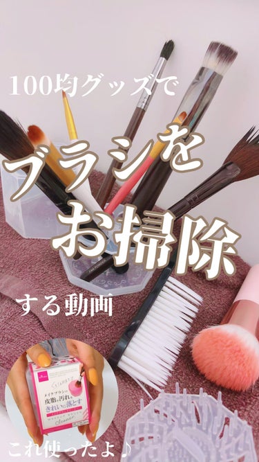 メイクブラシクリーナー/DAISO/その他化粧小物の動画クチコミ3つ目